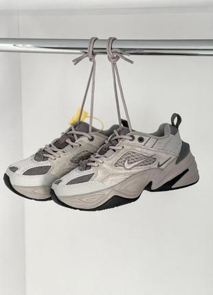 Женские кроссовки nike m2k tekno grey 36-37-38-39-404 фото