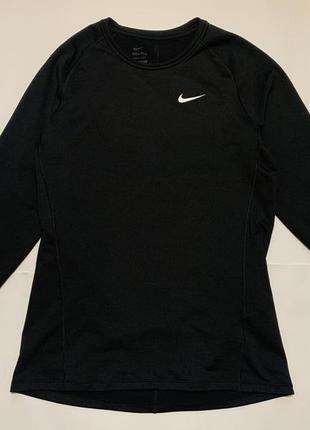 Кофта, лонгслив, свитшот nike pro warm4 фото