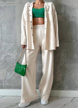 Костюм женский qu style-240019 one size молочный