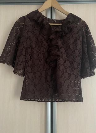 Блузка ажур