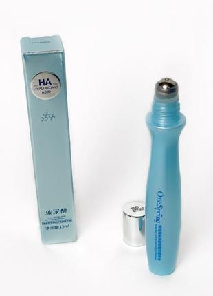 Экстра увлажняющий ролик для кожи вокруг глаз one spring ha hyaluronic acid с гиалуроновой кислотой