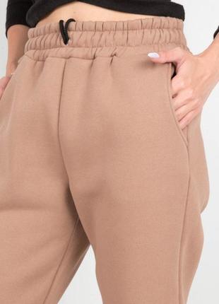 Жіночі теплі зимові спортивні штани на флісі