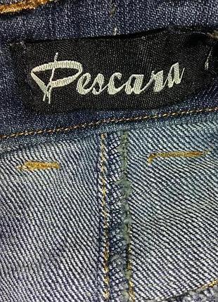 Стильная джинсовая юбка pescara 5