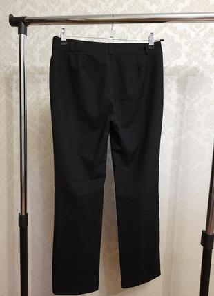 Черные базовые брюки4 фото