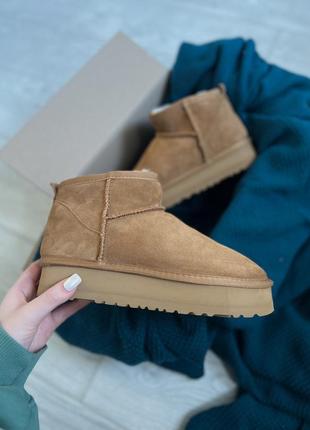 Уггі ультра міні на платформі / ugg ultra mini platform