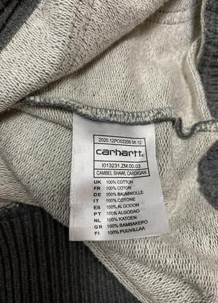 Кардиган, свитер, кофта carhartt cambel shawl cardigan5 фото