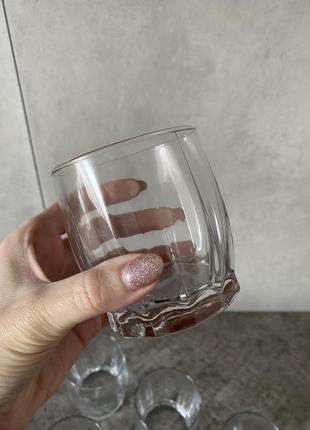 Набір скляних стаканів2 фото