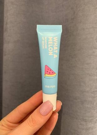 Увлажняющая сыворотка для губ с арбузом manyo what a melon moisture lip serum 10 мл