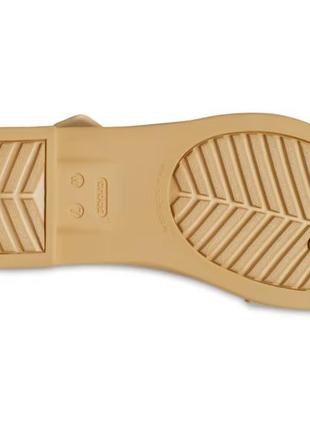 Сандалії, босоніжки крокс crocs tulum metallic toe, 396 фото