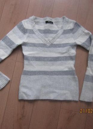 Теплий светр, кофта з ангори і вовни jane norman для дівчинки 8-10 років4 фото