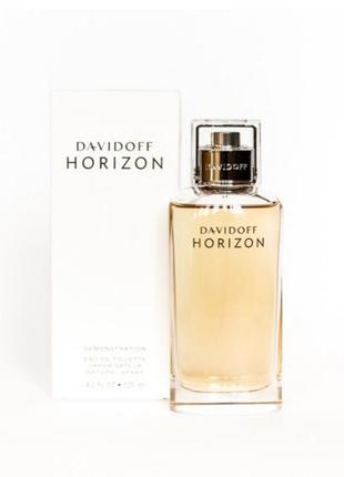 Тестер брендовых мужских парфюмов davidoff horizon 125ml оригинал, свежий древесно-пряный аромат