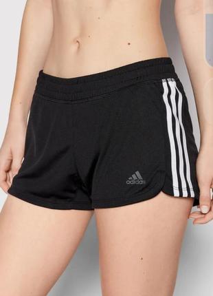 Короткие спортивные шорты для бега для зала для фитнеса adidas1 фото