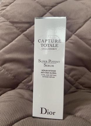 Омолаживающая сыворотка для лица dior capture total cell energy serum2 фото