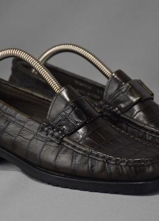 Bally tempest лофери туфлі мокасини жіночі шкіряні. швейцарія італія. оригінал. 37 р./24 см.