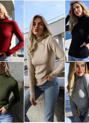 Ангора женский гольф, кофта, водолазка турция4 фото