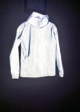 Світловідбивна вітровка куртка4 фото