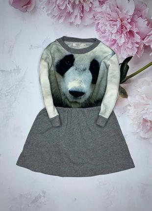 Платье панда