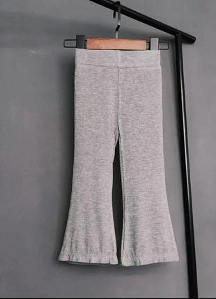 Стильні брючки кльош для дівчаток 2