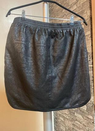 Шкіряна спідниця 4
