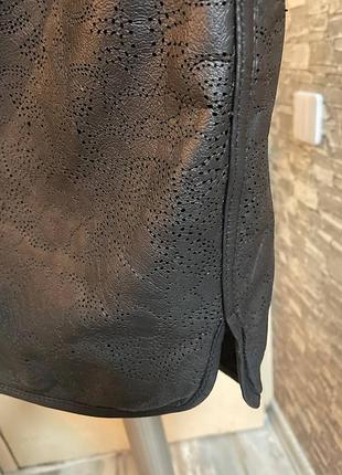 Шкіряна спідниця 5