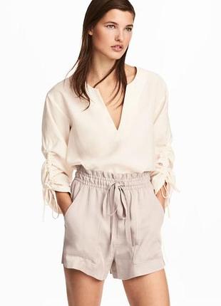 Стильная блуза с длинным рукавом h&m