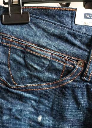 Мужские джинсы stump cropped loose tapered fit  scotch&soda оригинал8 фото