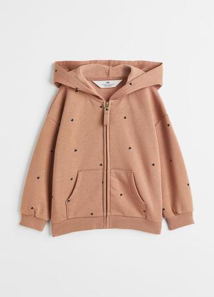 Кофта с капюшоном h&amp;m р. 110/116