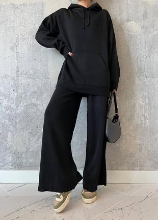 Костюм женский qu style-22205 one size черный