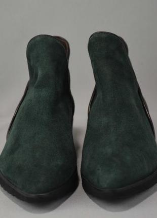 Brunate туфли ботильоны женские кожаные замшевые. италия. оригинал. 38.5 р/25 см.3 фото