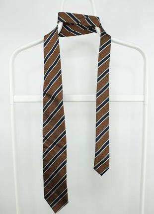 Краватка boggi italy brown tie2 фото