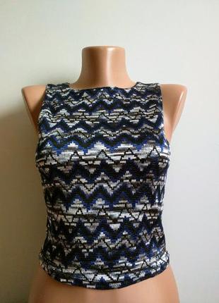 Топ короткий new look, розмір 6(34)