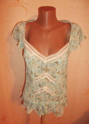 Блузка легкая р. xs  - s - divided
