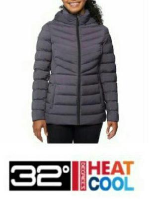 Куртка с капюшоном, бренд 32 degrees heat:tm, ххл, пог 621 фото