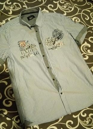 Полосатая рубашка в полоску