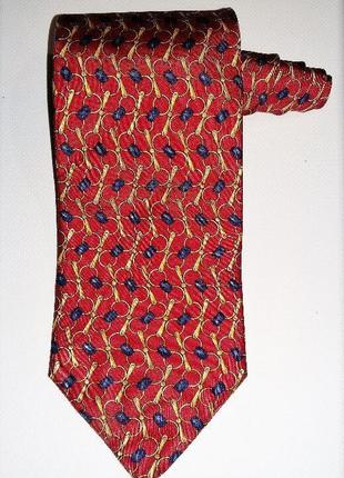 Шелковый галстук longchamp /189/