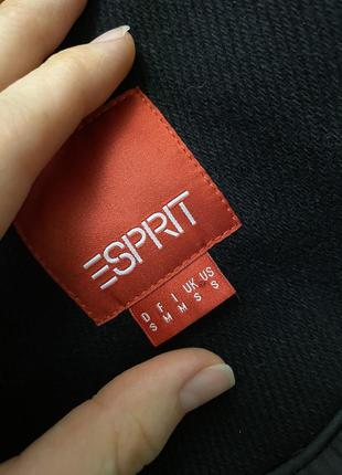 Базовое черное шерстяное шерстяное шерстяное пальто миди длины esprit5 фото