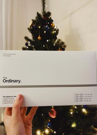 Баланс сет від the ordinary . нормалізуючий набір косметичних засобів для жирної, комбінованої і забрудненої шкіри 2