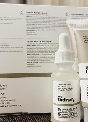 Баланс сет від the ordinary . нормалізуючий набір косметичних засобів для жирної, комбінованої і забрудненої шкіри 3