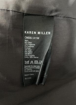 Шерстяное пальто karen millen (оригинал)5 фото