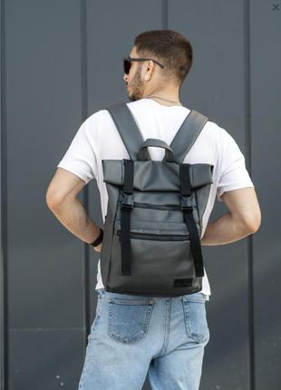 Мужской рюкзак ролл sambag rolltop zard графитовый