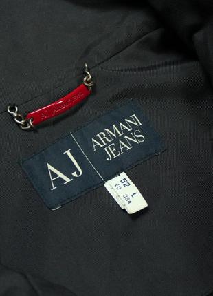 Armani jeans чоловіча куртка чорна армані вітровка m l7 фото