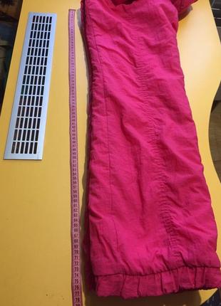 Рожеві лижні штани комбінезон.5 фото