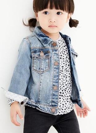 Next джинсовая курточка на девочку,новинка 3мес-7лет💕