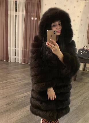 Песцовая шуба, меховая шуба, шуба из песца, жилетки писец, безрукавки