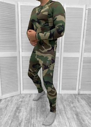 Термобілизна чоловіча esdy зелений мультикам