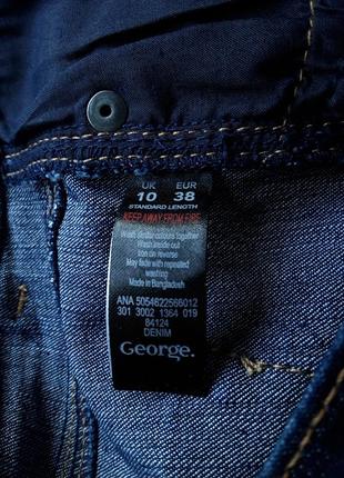 Cтрейчевые джинсы с высокой посадкой от george.4 фото