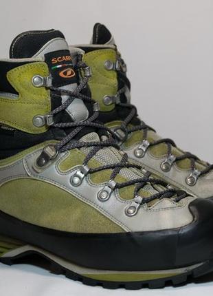 Ботинки трекинговые scarpa triolet pro gtx gore-tex. италия. оригинал. 41 р./26.5 см.2 фото