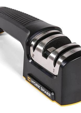 Точилка кухонная механическая work sharp kitchen pull through sharpener wsktnpts-i