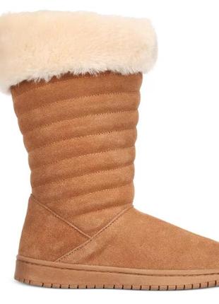1, утепленные зимние стеганые ботинки novaa  из натуральной замши style & co размер 39 - 25 см3 фото