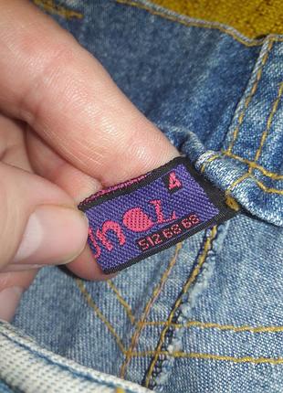 Шорти джинс 6-7років 8